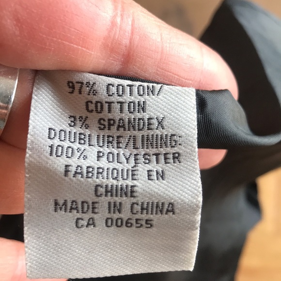 Black strapless cotton dress with flower 🌸 appliqué. - Picture 6 of 6